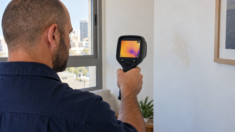 מצלמה לאיתור נזילות: איזו בדיקה מתאימה לבעיה שלכם ומה חשוב לברר מראש?