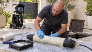 תיקון פנים צנרת: מתי אפשר לתקן סדק מתוך הצינור בלי להחליף את כל הקו?